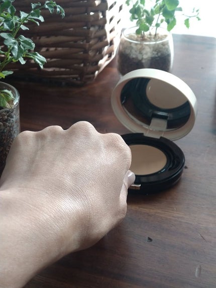 ドラマティッククッションジェリー/マキアージュ/クッションファンデーションを使ったクチコミ(4枚目)