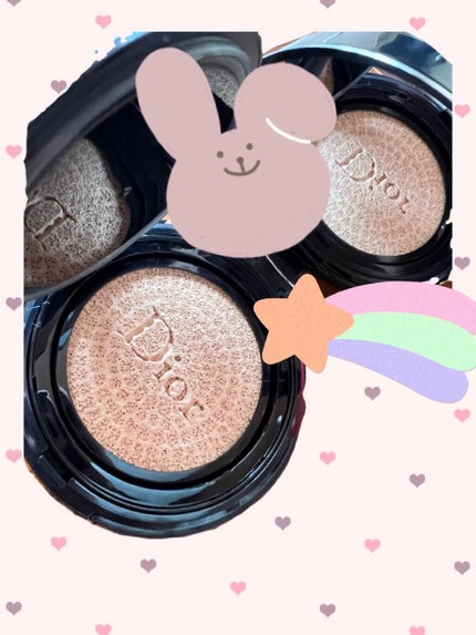 【旧】ディオールスキン フォーエヴァー クッション/Dior/クッションファンデーションを使ったクチコミ(2枚目)