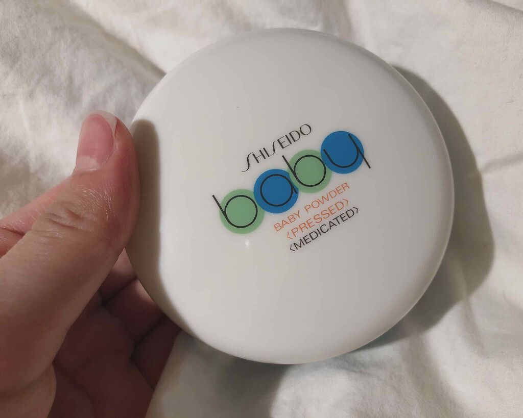 資生堂ベビーパウダー(プレスド)/ベビー/ボディパウダーを使ったクチコミ(1枚目)