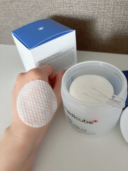 ゼロ毛穴パッド 2.0/MEDICUBE/トナーパッドを使ったクチコミ(3枚目)