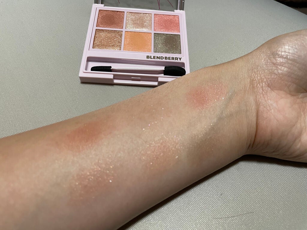 オーラクリエイション/BLEND BERRY/アイシャドウパレットを使ったクチコミ(2枚目)