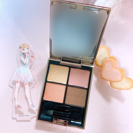 アイカラーレーション/LUNASOL/アイシャドウパレットを使ったクチコミ(1枚目)