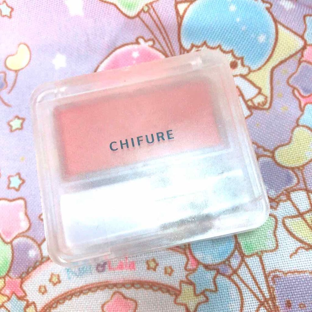 チーク カラー(ブラシ付)/ちふれ/パウダーチークを使ったクチコミ(2枚目)