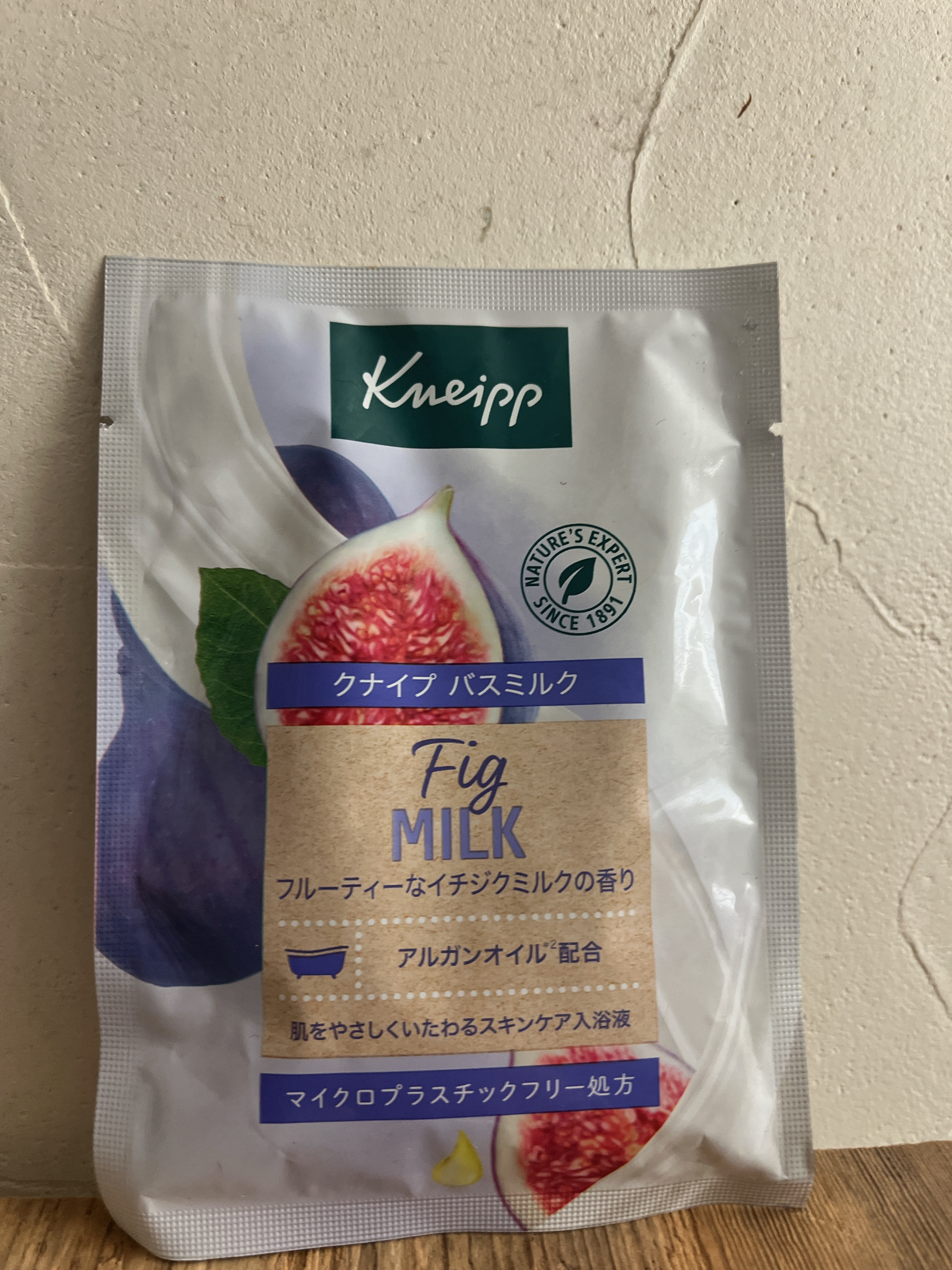 バスミルク イチジクミルクの香り 40mL/クナイプ/保湿系入浴剤を使ったクチコミ（1枚目）