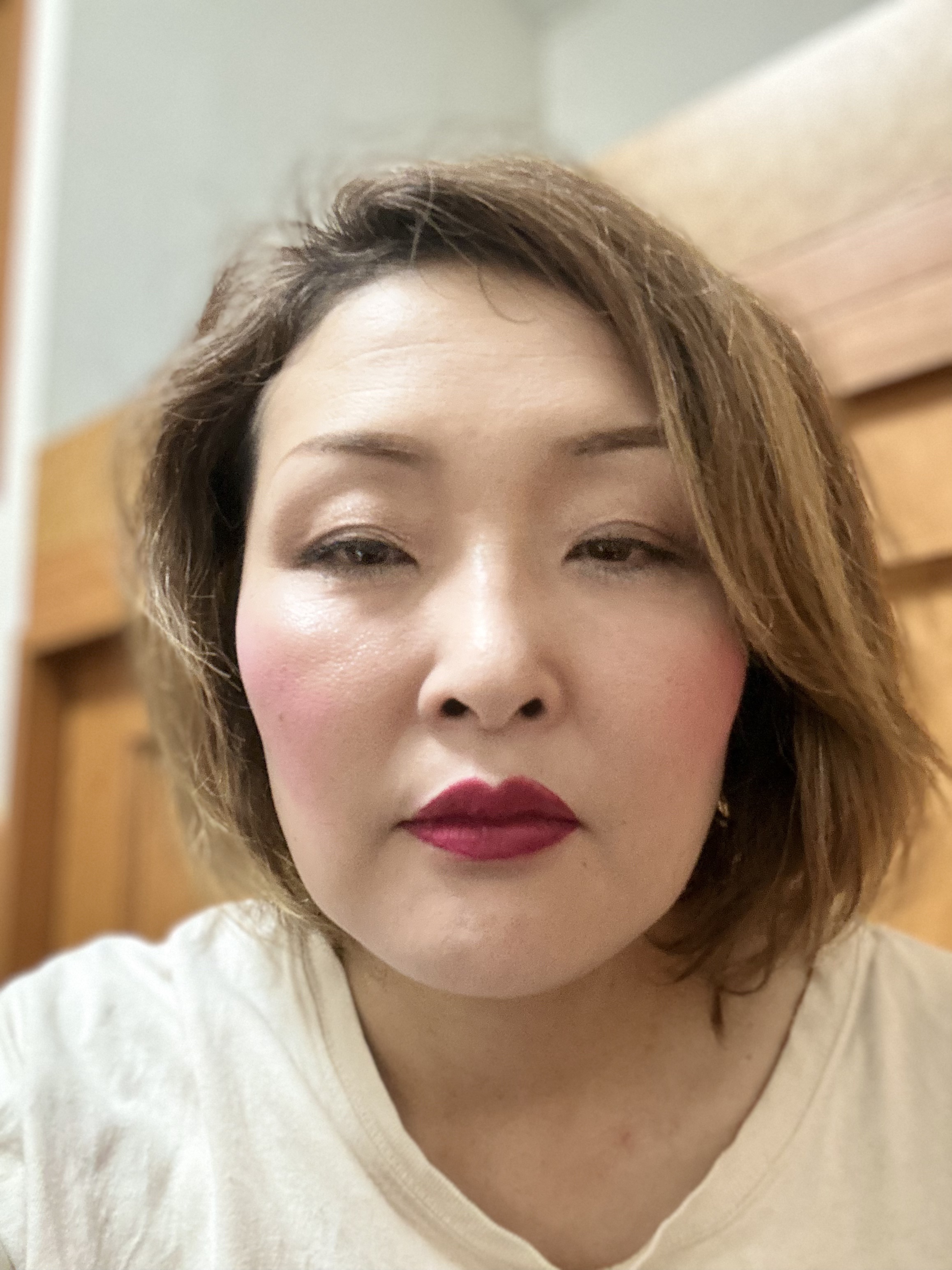 フェイス カラー(レフィル) P ソフト マジェンタ 261/shu uemura/パウダーチークを使ったクチコミ（2枚目）