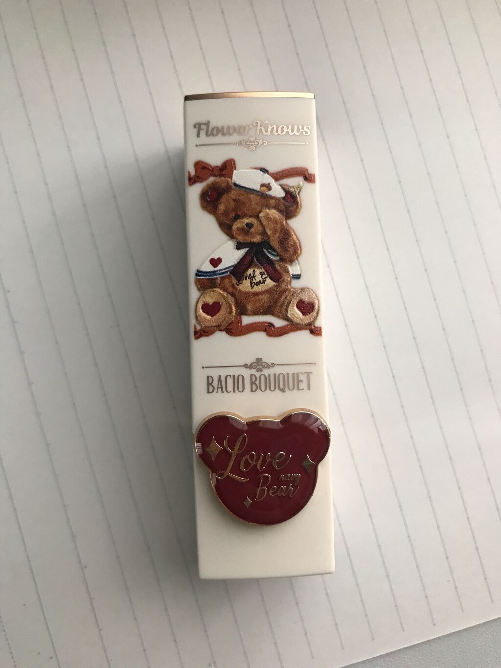 Love Bear マットリップスティック/FlowerKnows/口紅を使ったクチコミ(2枚目)