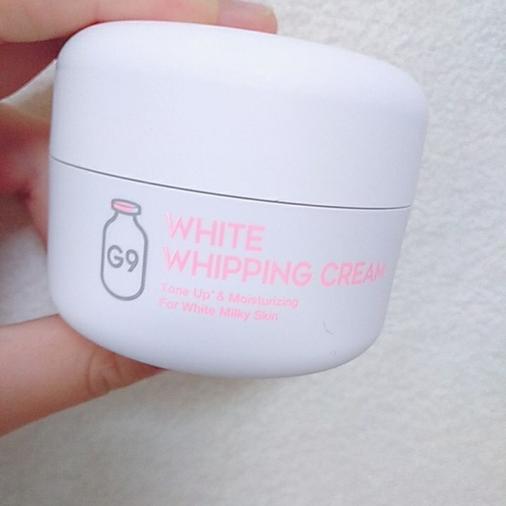 WHITE WHIPPING CREAM(ウユクリーム)/G9SKIN/化粧下地を使ったクチコミ(2枚目)