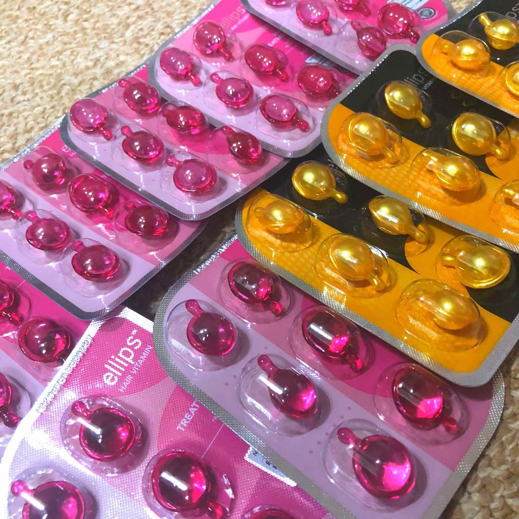 ヘアーオイル【トリートメント】/ellips/ヘアオイルを使ったクチコミ(1枚目)