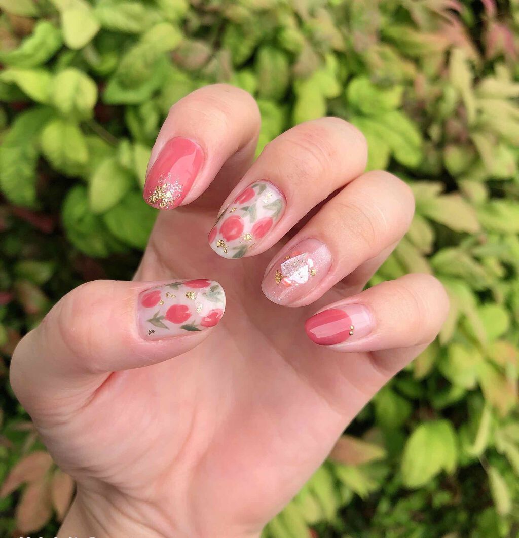 グロッシーコート/スキューズミー/オールインワンネイルを使ったクチコミ(2枚目)