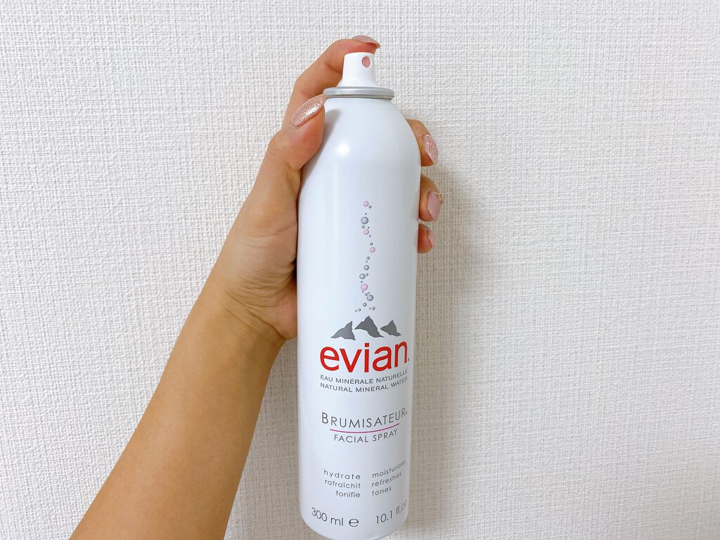 フェイシャルスプレー/エビアン/ミスト状化粧水を使ったクチコミ（1枚目）