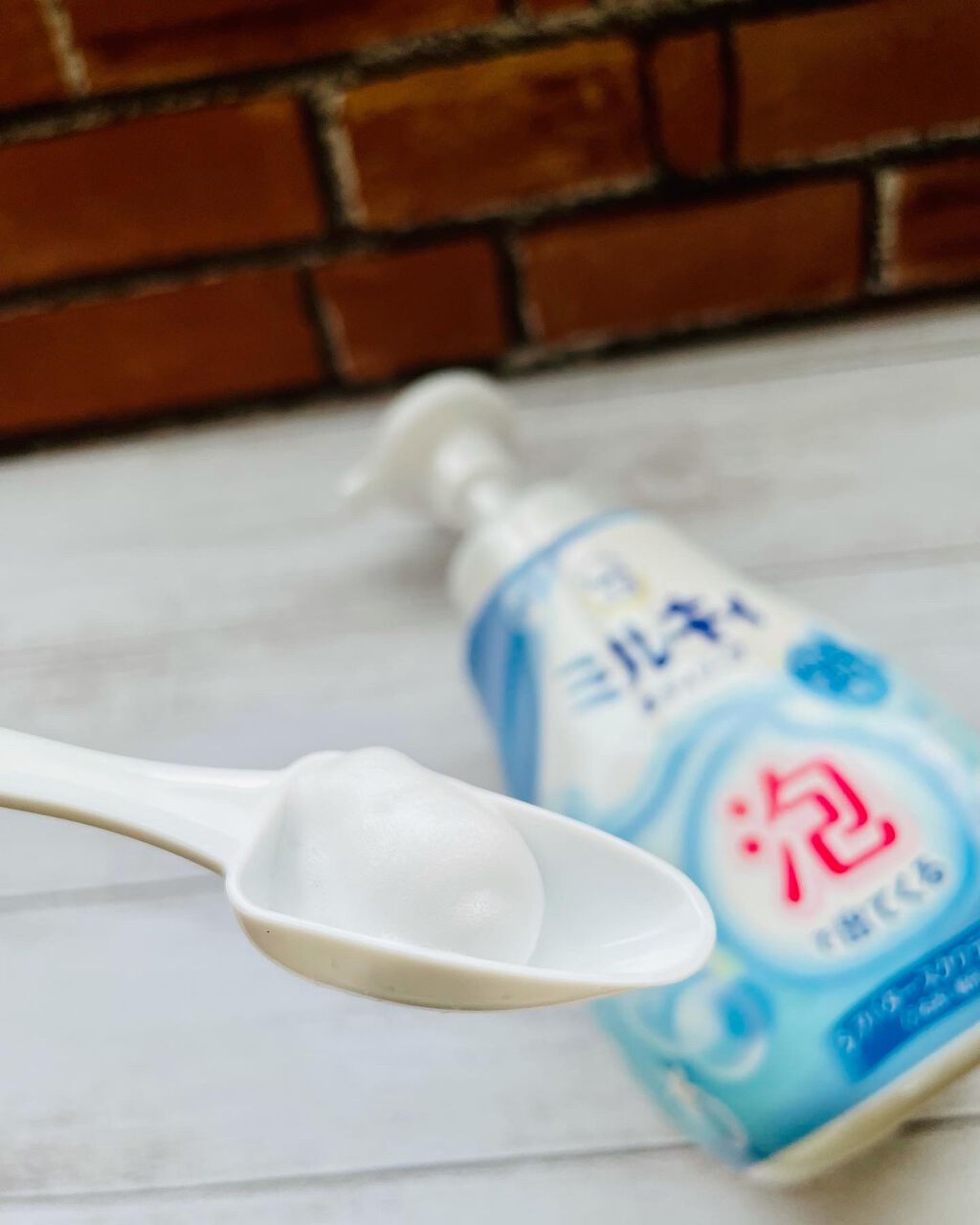 泡で出てくる ミルキィボディソープ やさしいせっけんの香り/ミルキィ/ボディソープを使ったクチコミ(3枚目)