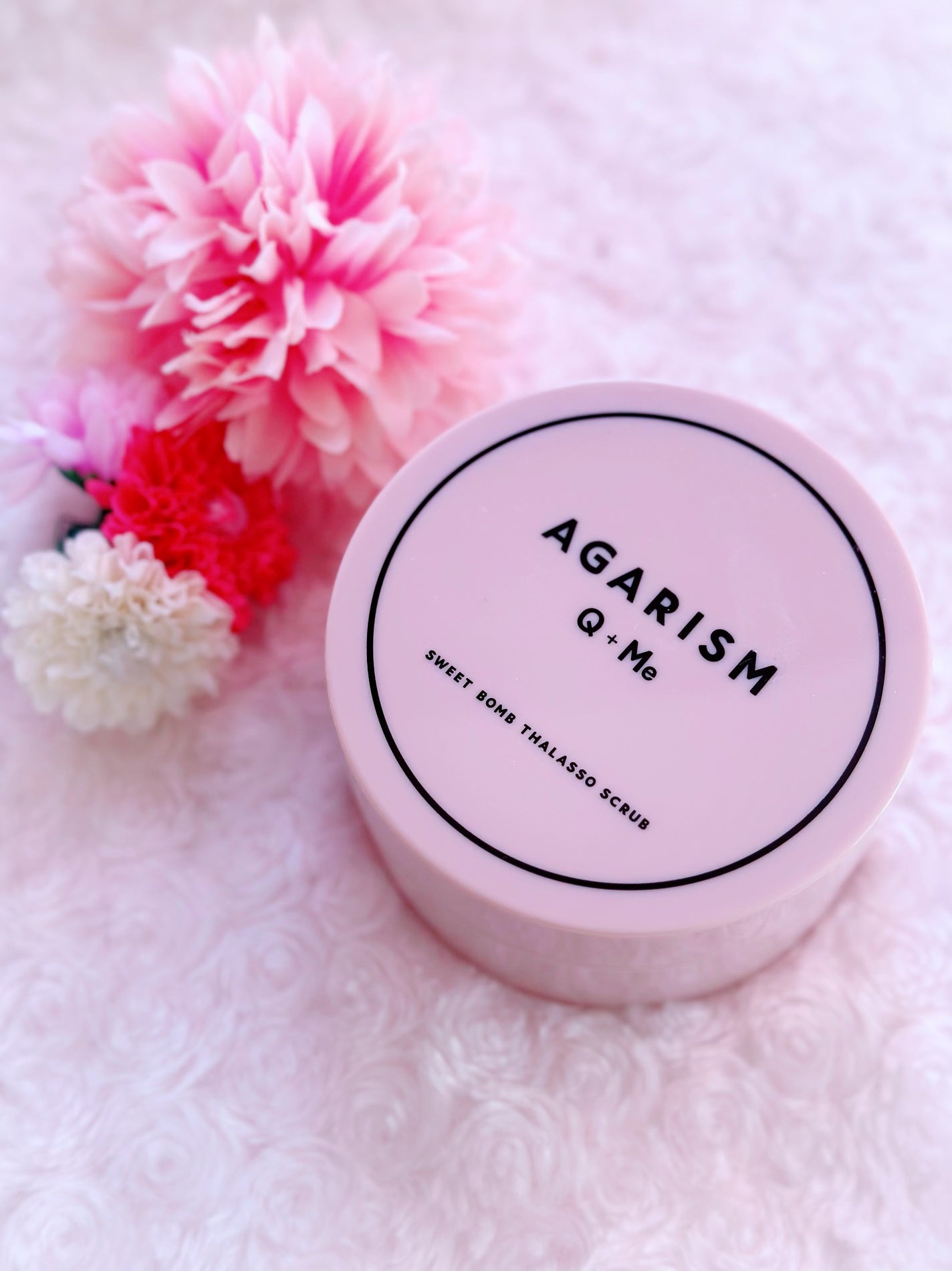 Q+Me スウィート ボム タラソ スクラブ/AGARISM/バスト・ヒップケアを使ったクチコミ(1枚目)