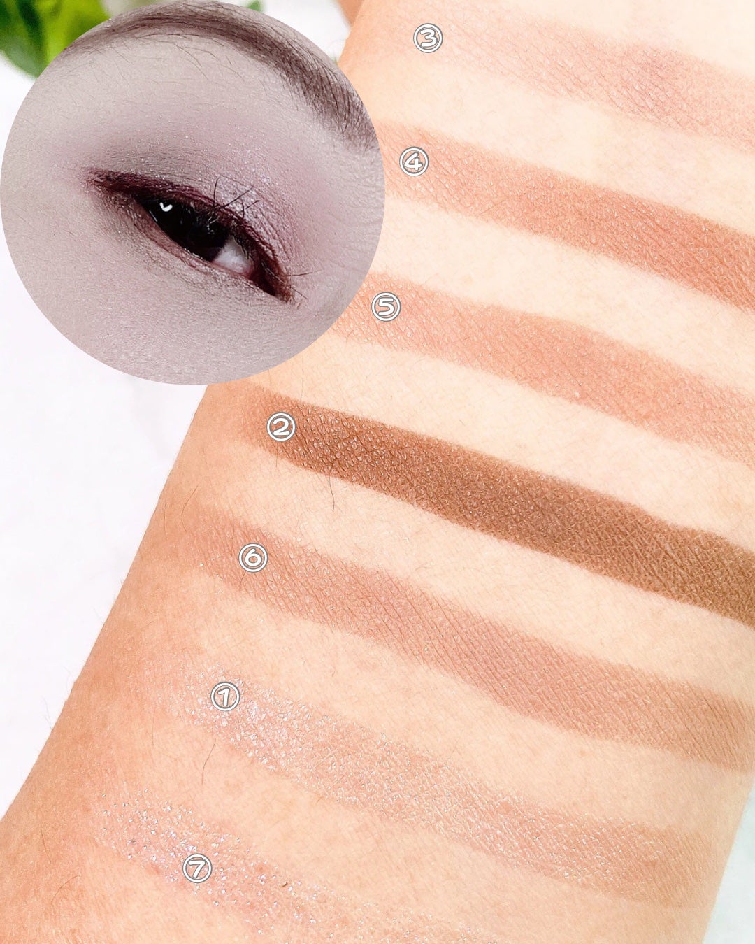 シンプレイン アイパレット/Sim;plain/アイシャドウパレットを使ったクチコミ(7枚目)