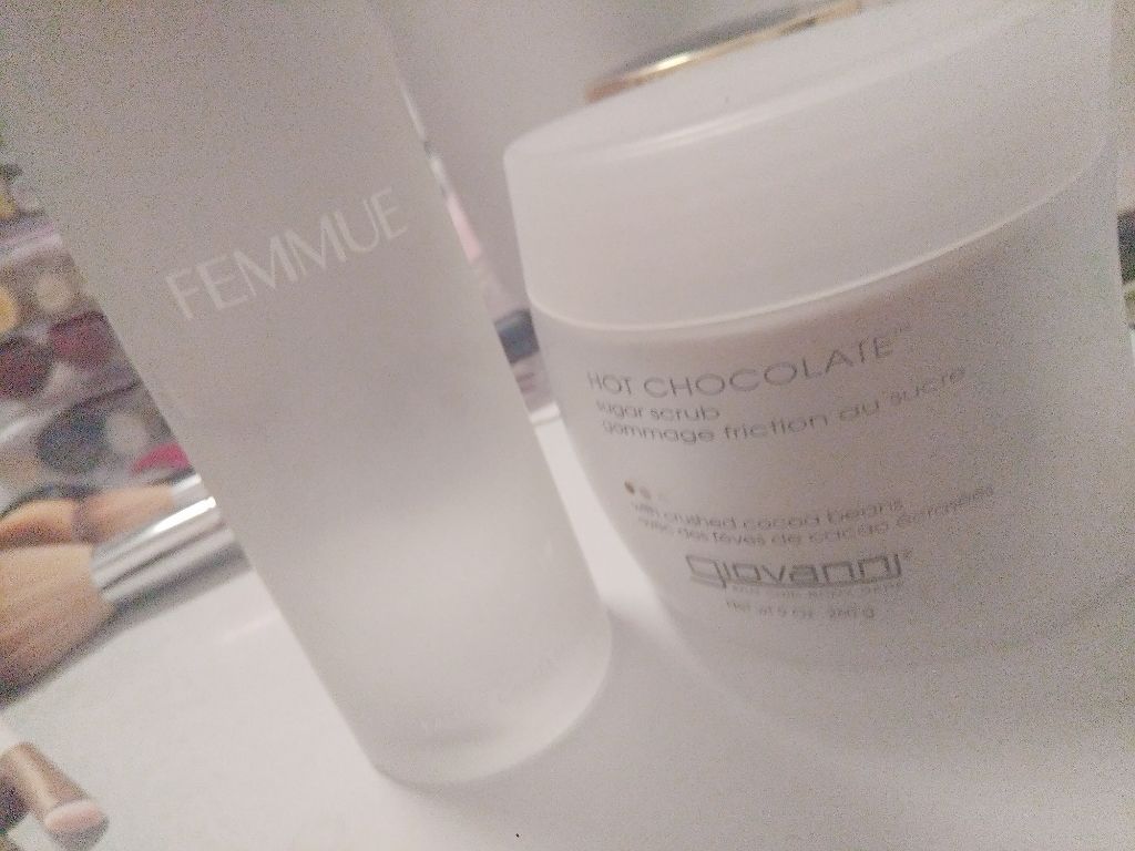 ジョヴァンニ シュガー ボディスクラブ ホットチョコレート/giovanni/ボディスクラブを使ったクチコミ(1枚目)