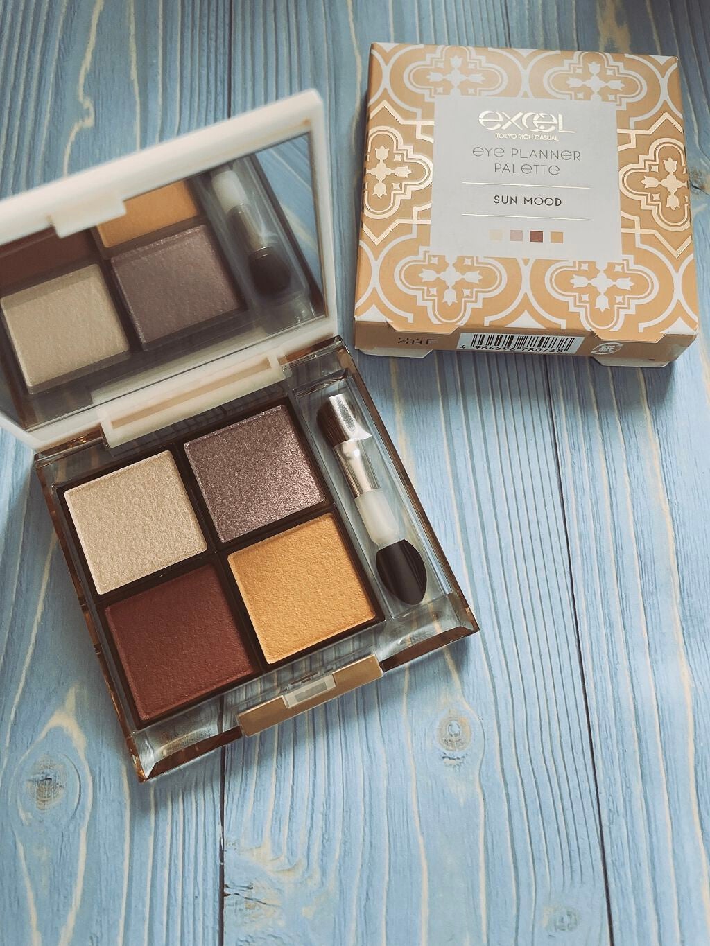 アイプランナーパレット/excel/アイシャドウパレットを使ったクチコミ(1枚目)