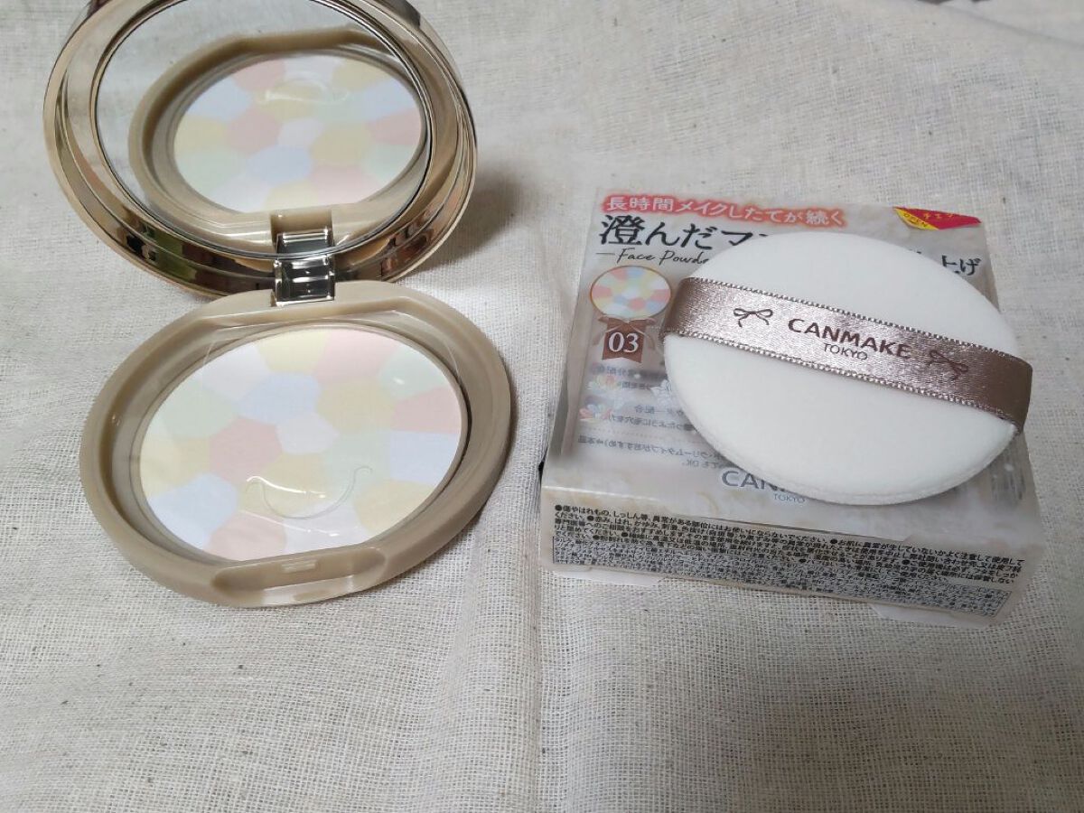 マシュマロフィニッシュパウダー　～Abloom～/キャンメイク/プレストパウダーを使ったクチコミ（2枚目）