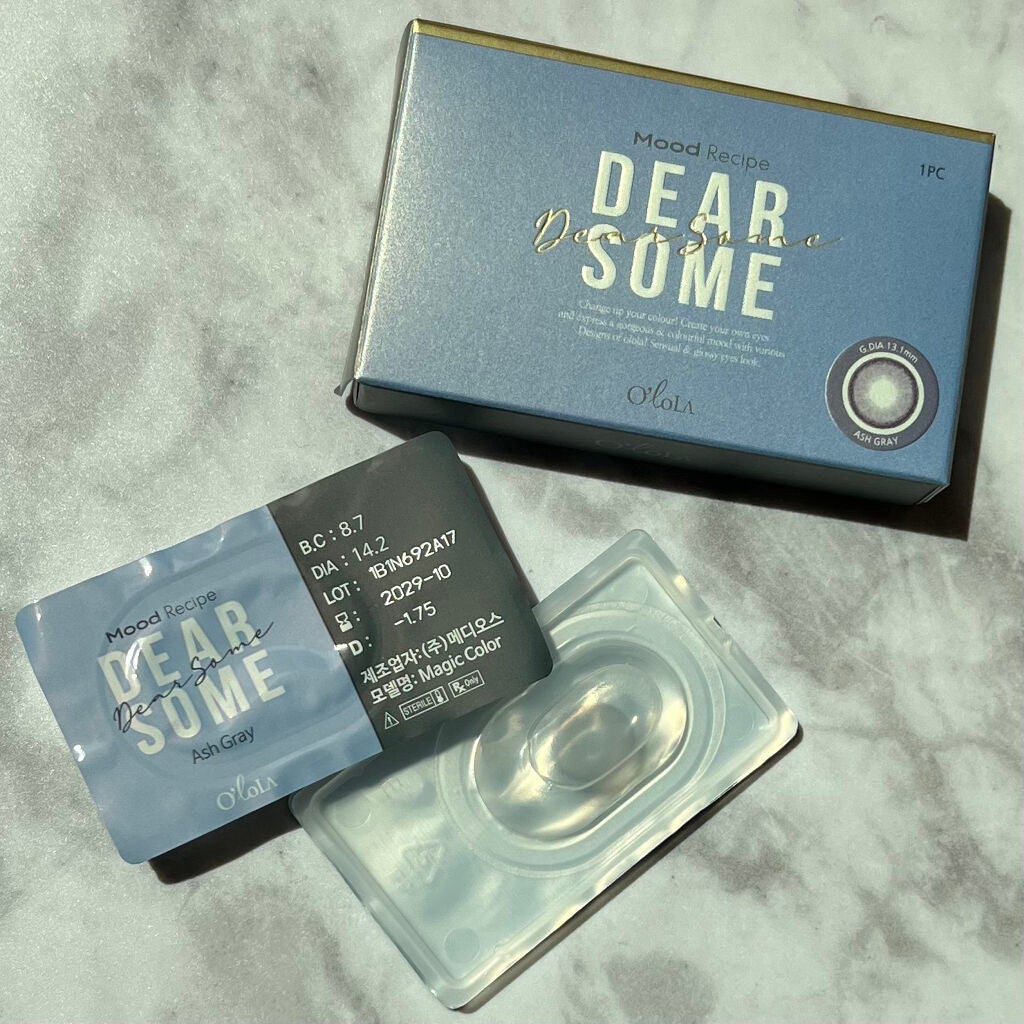 ディアサム(DearSome)/OLOLA/カラーコンタクトレンズを使ったクチコミ(2枚目)