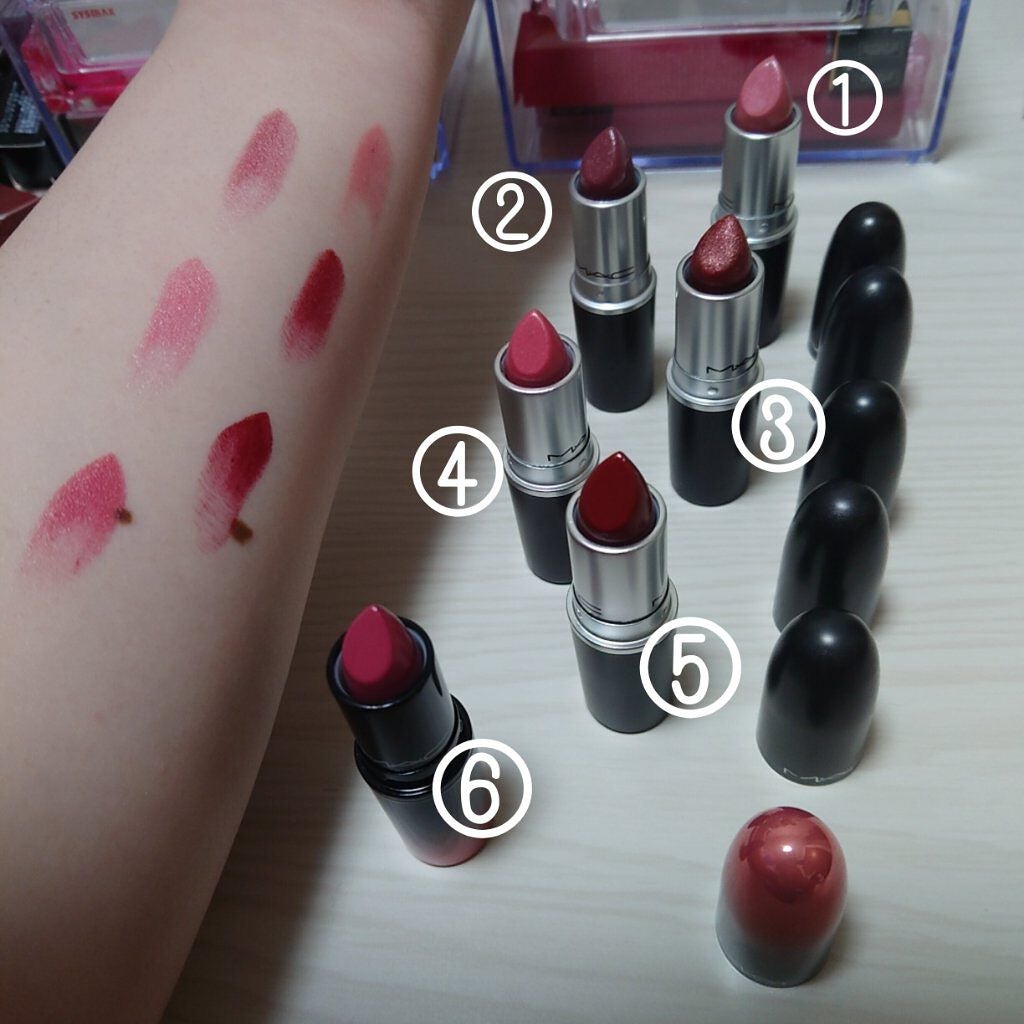 リップスティック/M・A・C/口紅を使ったクチコミ(2枚目)