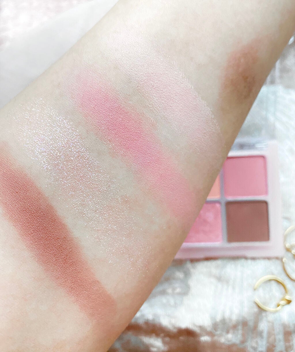 ベターザンアイズ ミルクシリーズ/rom&nd/アイシャドウパレットを使ったクチコミ(3枚目)