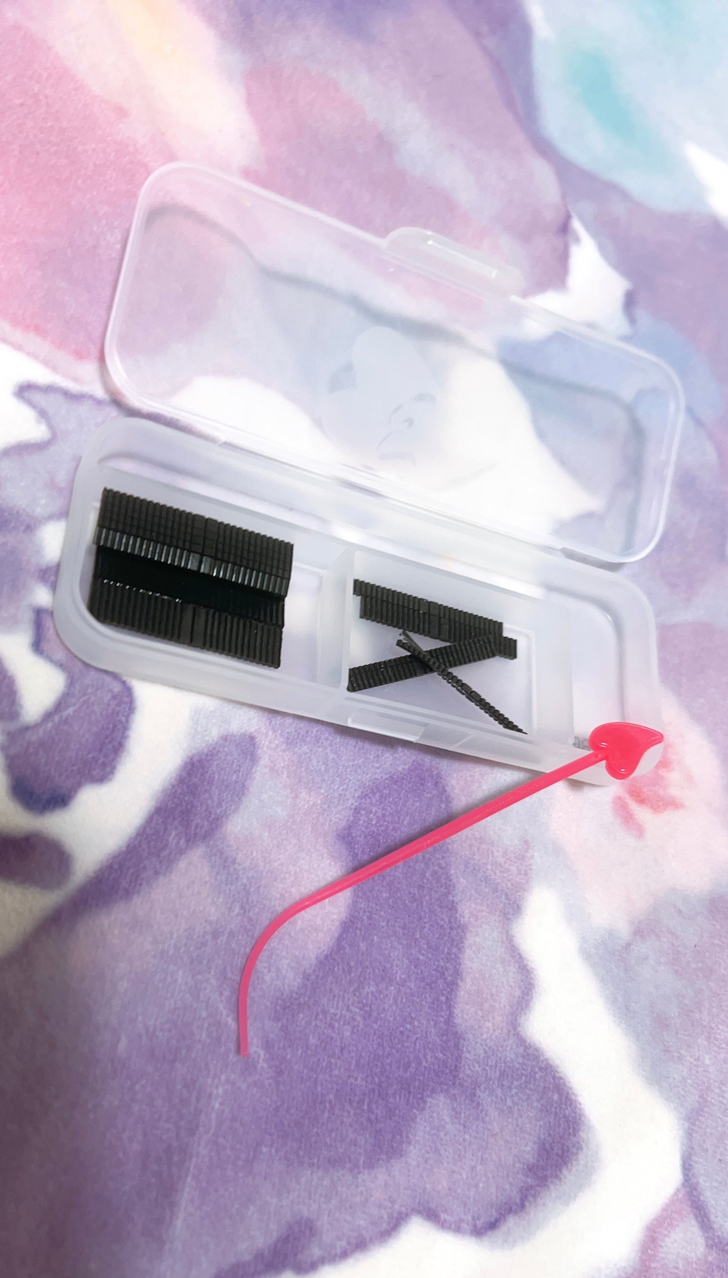 ブラックファイバー120 スーパーハードタイプ 120本入/メザイク/二重まぶた用アイテムを使ったクチコミ(1枚目)