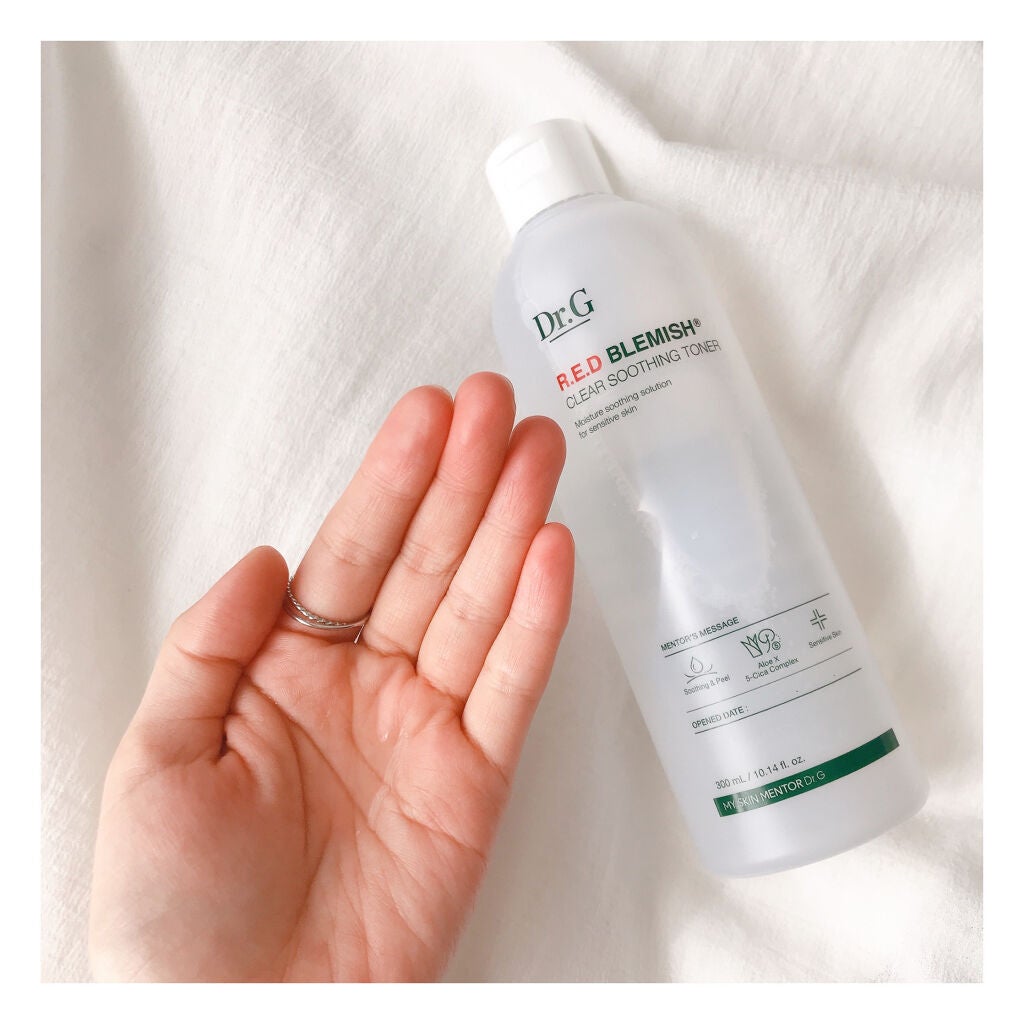 レッドブレミッシュ クリアスージングトナー/Dr.G/化粧水を使ったクチコミ(3枚目)