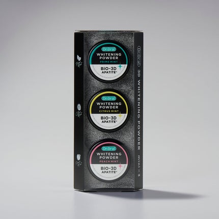 Dr.Oral 数量限定品 3Dホワイトニングパウダー ミニ3個セット