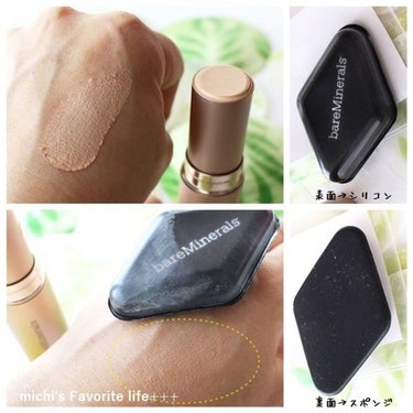 CR ハイドレイティング ファンデーション スティック/bareMinerals/その他ファンデーションを使ったクチコミ（2枚目）