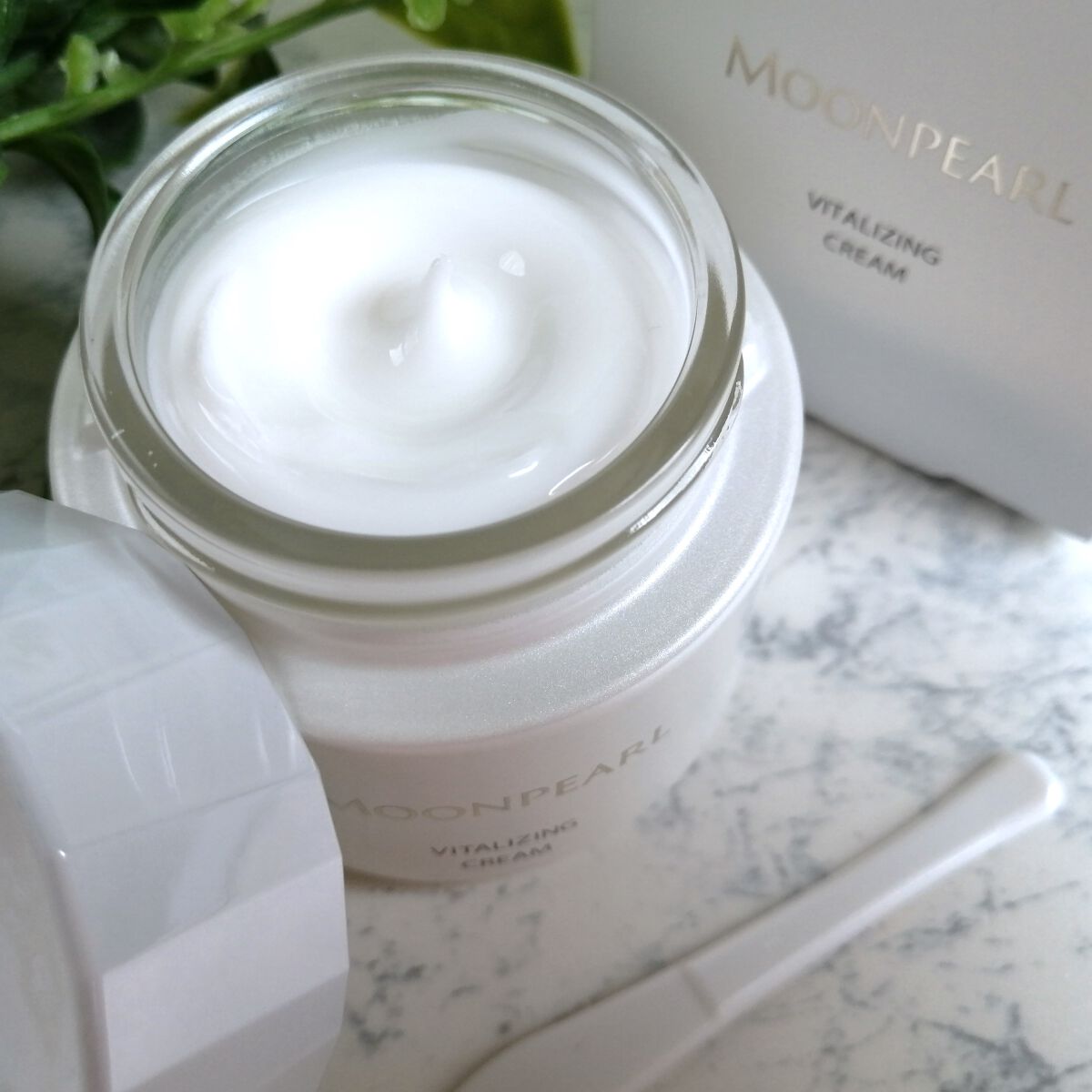 ムーンパール バイタライジングクリーム/ミキモト コスメティックス/フェイスクリームを使ったクチコミ(3枚目)