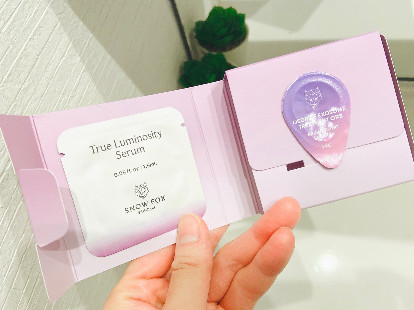 ブライトニング ブースターボール/SNOW FOX SKINCARE/美容液を使ったクチコミ(2枚目)