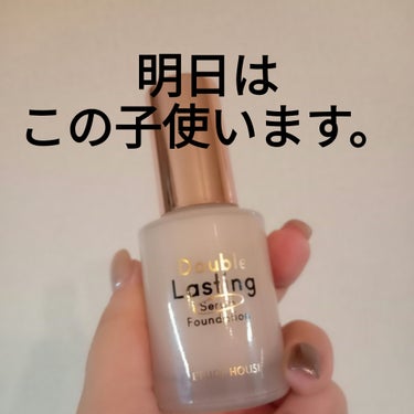 ダブルラスティング セラムファンデーション ニュートラルベージュ/ETUDE/リキッドファンデーションを使ったクチコミ（1枚目）