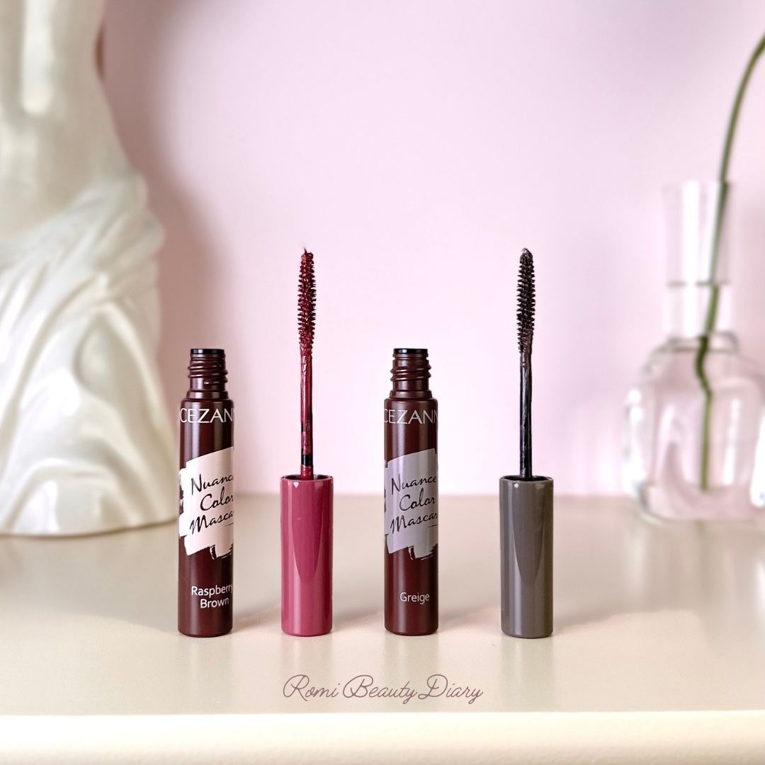 ニュアンスカラーマスカラ/CEZANNE/マスカラを使ったクチコミ（2枚目）