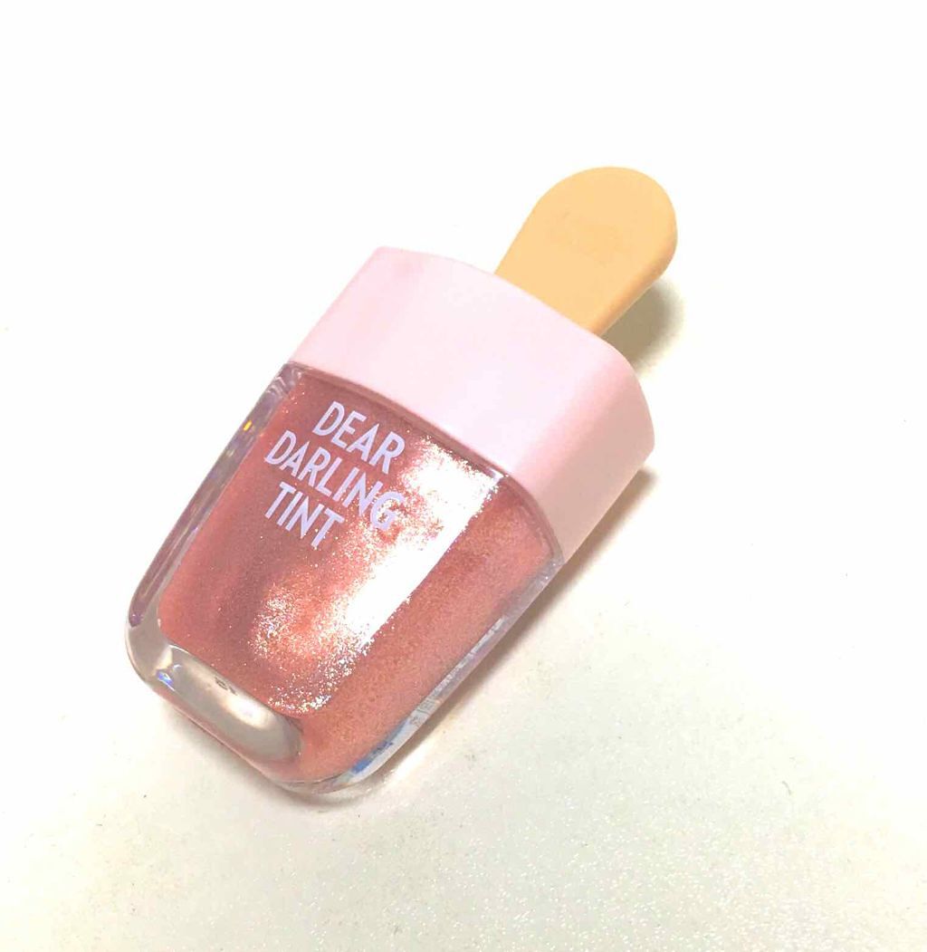 ディアダーリン ウォータージェルティント (アイスティント)/ETUDE/口紅を使ったクチコミ(1枚目)