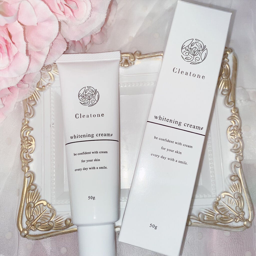 ホワイトニングクリーム/クレアトーン/ボディクリームを使ったクチコミ(5枚目)