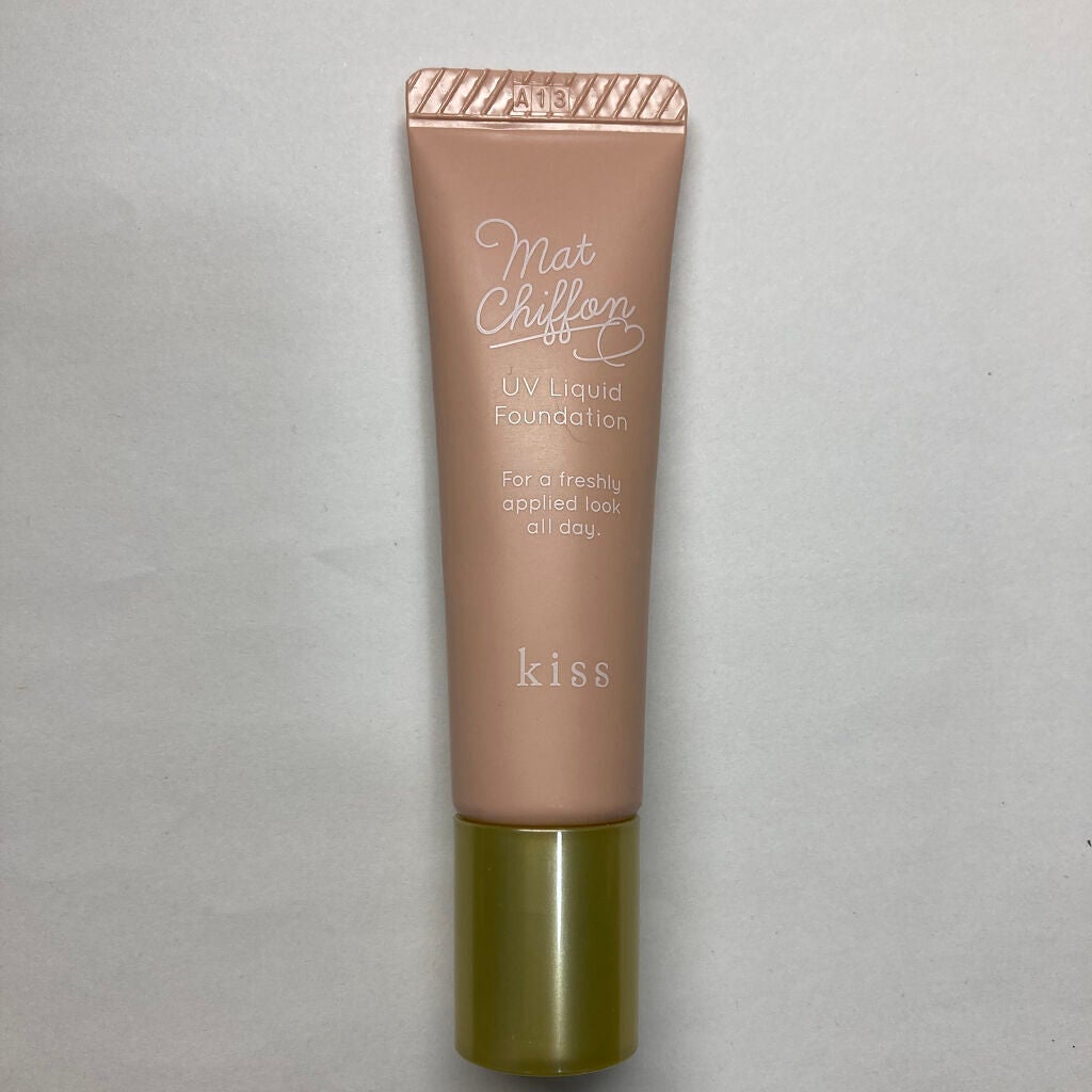 マットシフォン UVリキッドファンデ/KiSS/リキッドファンデーションを使ったクチコミ(1枚目)