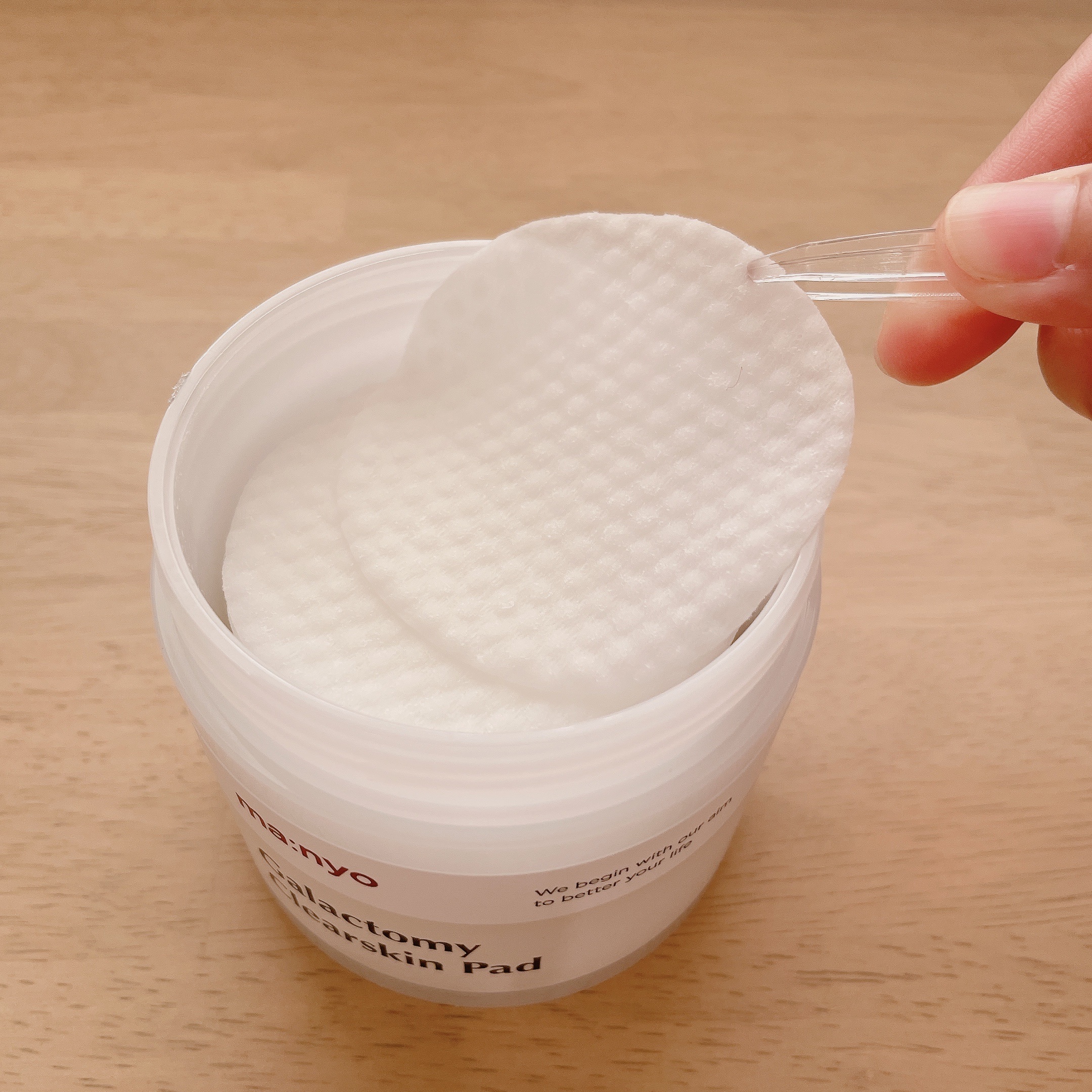 ガラクトミークリアスキンパッド/manyo/トナーパッドを使ったクチコミ（3枚目）