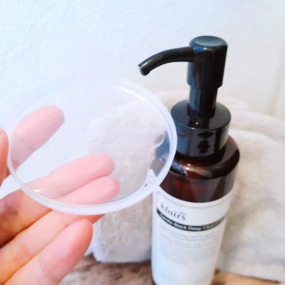 ジェントルブラックディープクレンジングオイル(150ml)/Klairs/オイルクレンジングを使ったクチコミ(2枚目)