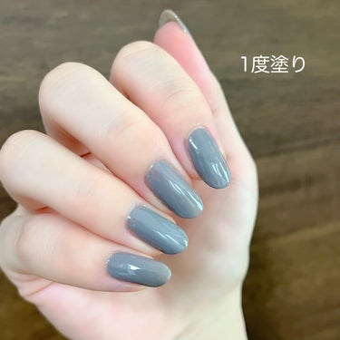 ネイルポリッシュ|rihkaの口コミ - rihkaでモードな雰囲気のグレー