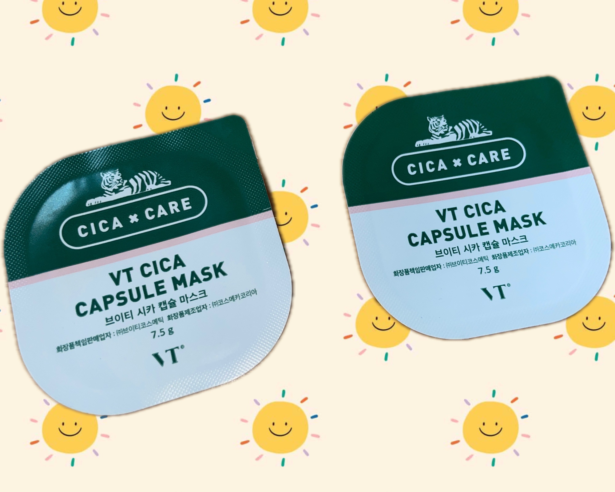 CICA カプセルマスク/VT/洗い流すパック・マスクを使ったクチコミ（1枚目）