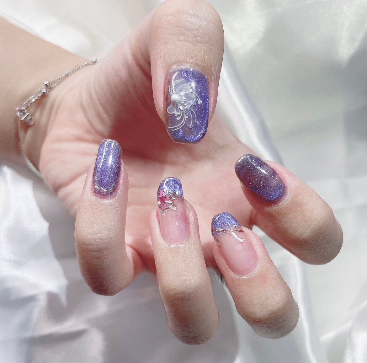 ジェルネイル(ライト対応)/セリア/ジェルネイルを使ったクチコミ(4枚目)