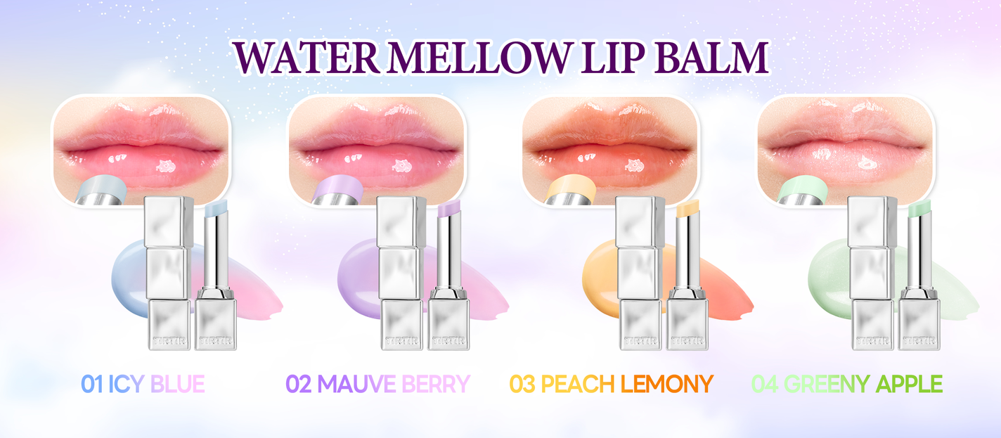 TIRTIRから唇の水分などによって色が現れるカメレオンリップバーム「WATER MELLOW LIP BALM」が登場!の画像