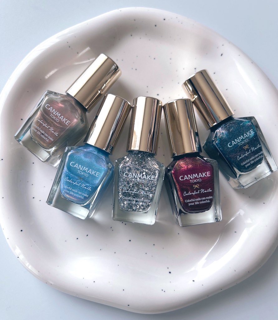 カラフルネイルズ/キャンメイク/マニキュアを使ったクチコミ（1枚目）