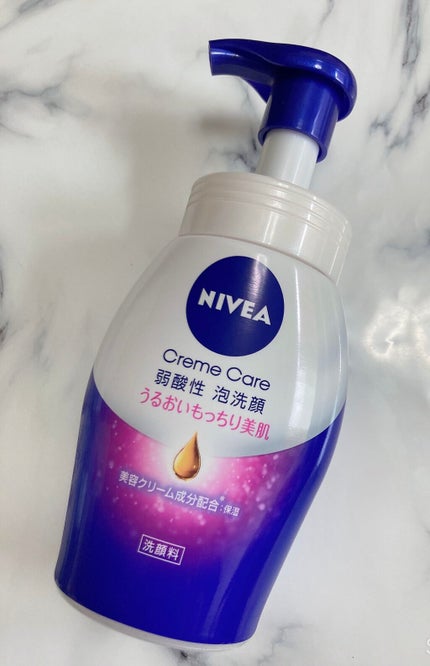 ニベア クリアビューティー弱酸性泡洗顔 もっちり美肌/ニベア/泡洗顔を使ったクチコミ(1枚目)