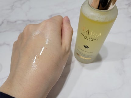 ダルバ ホワイトトリュフファーストスプレーセラム/ダルバ/ミスト状化粧水を使ったクチコミ(3枚目)