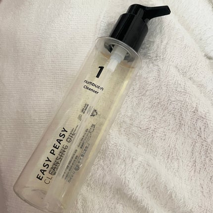 1番 さっぱりすっきりクレンジングオイル/numbuzin/オイルクレンジングを使ったクチコミ(1枚目)