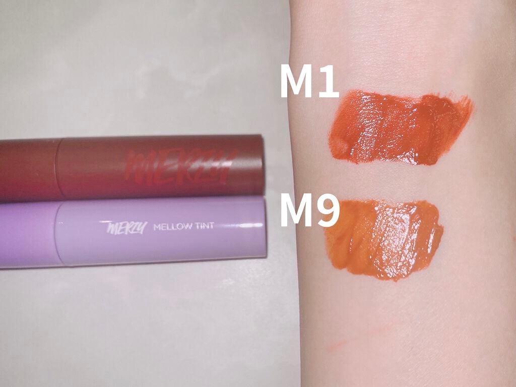 バイト ザ ビート メロウ ティント/MERZY/リップティントを使ったクチコミ(8枚目)