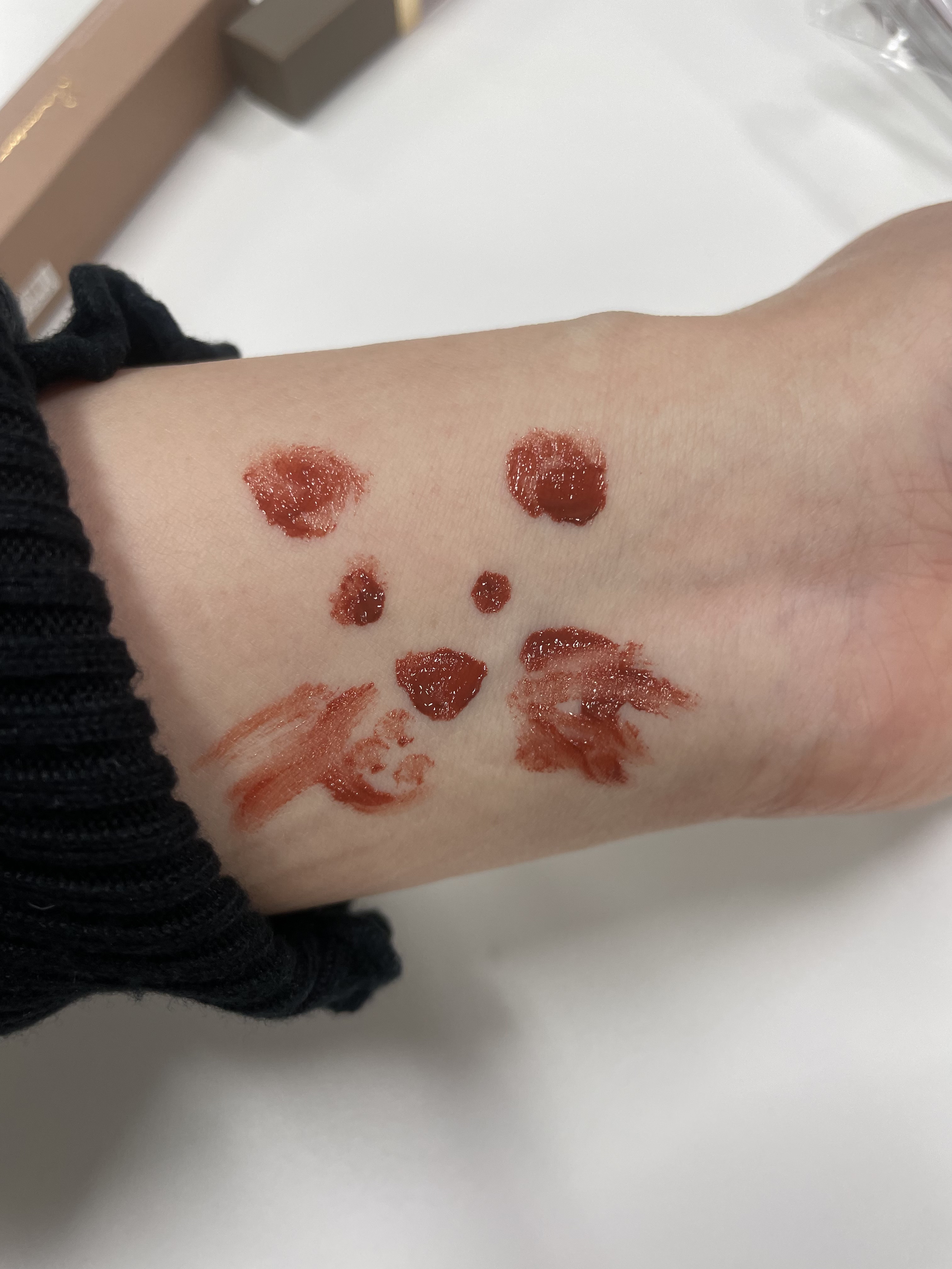 センシュアルフィックスティント/Ririmew/リップティントを使ったクチコミ（3枚目）