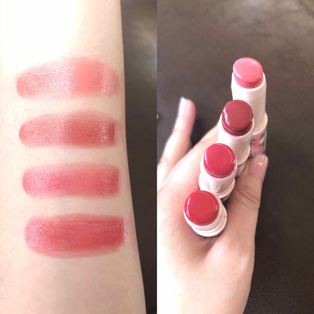 ステイオンバームルージュ/キャンメイク/口紅を使ったクチコミ(3枚目)