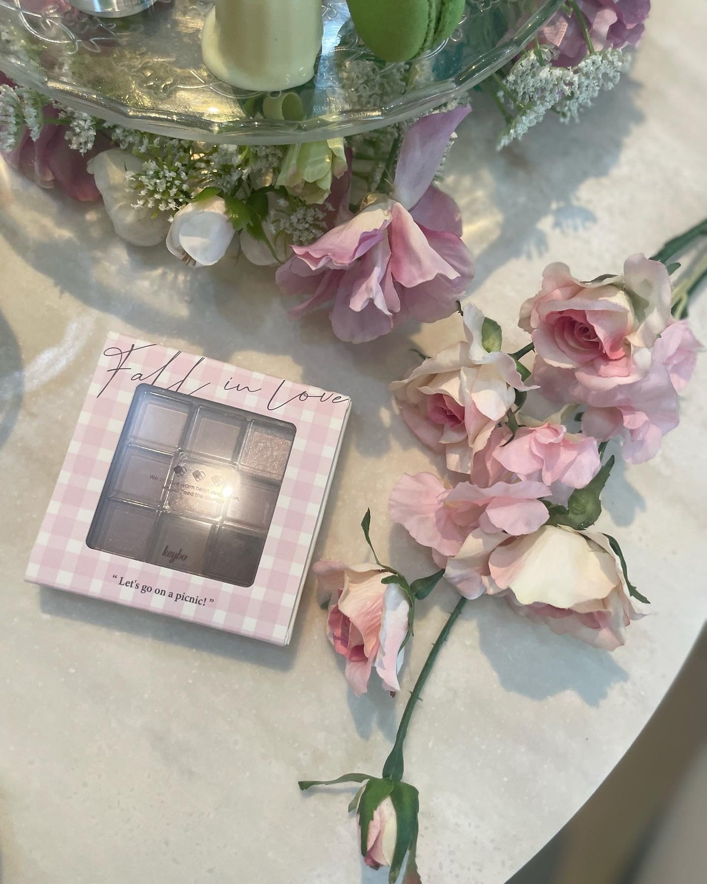 KEYBO FALL IN LOVE SHADOW PALETTE/keybo/アイシャドウパレットを使ったクチコミ(2枚目)