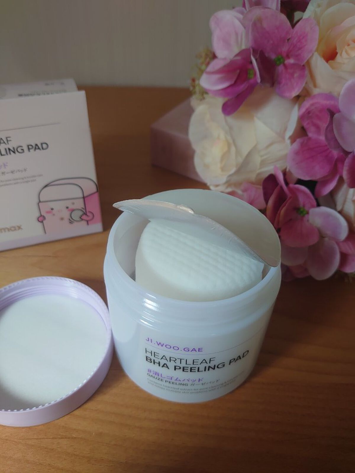 BHA消しゴムピーリングパッド/celimax/トナーパッドを使ったクチコミ（3枚目）