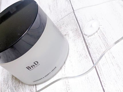 BnDアンダーアームクリーム(ボディクリーム)/BnD/デリケートゾーンケアを使ったクチコミ(4枚目)